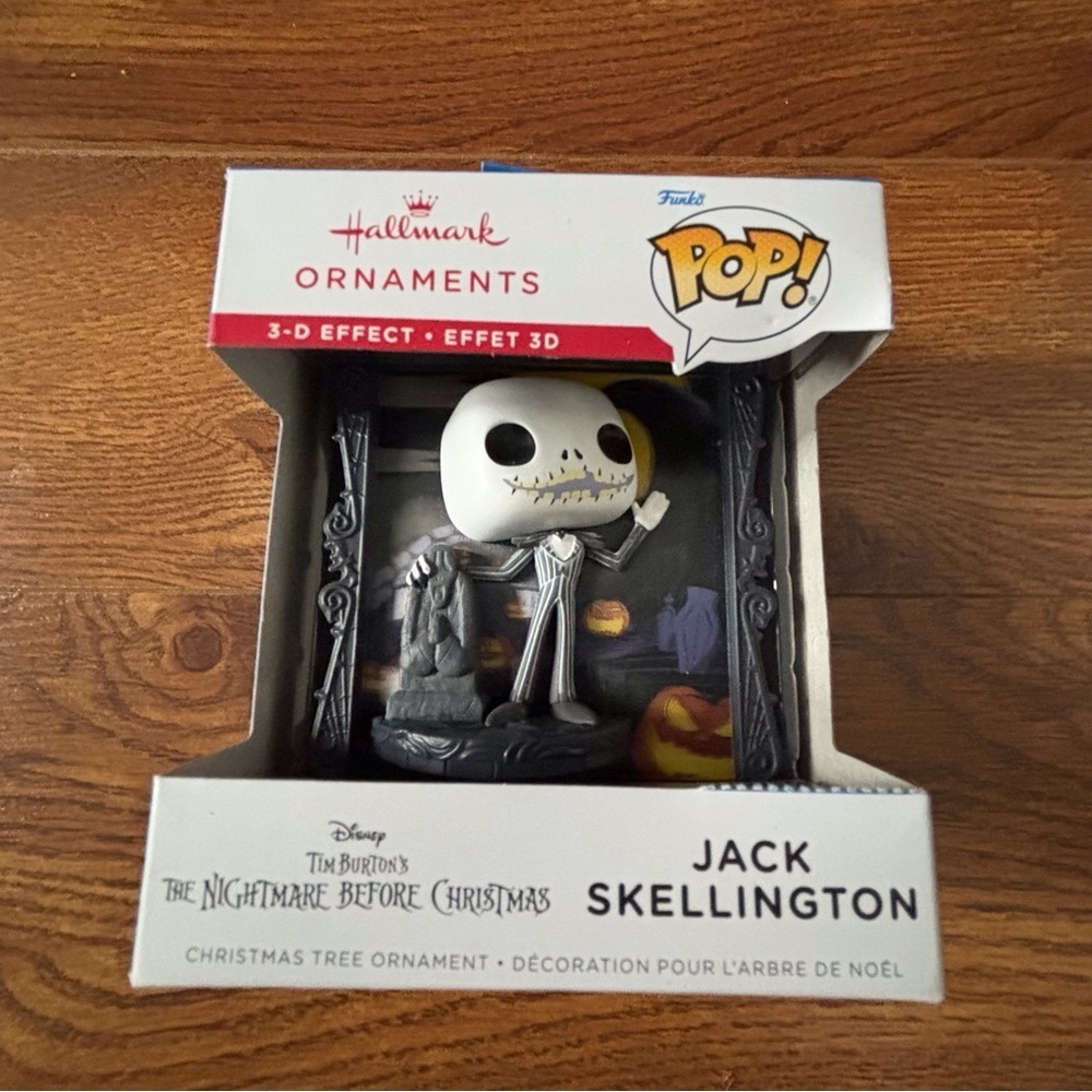 Hallmark Ornament: Funko Pop 3-D Effect NBC: Jack Skellington